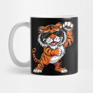 Tiger Forest Felines Mug